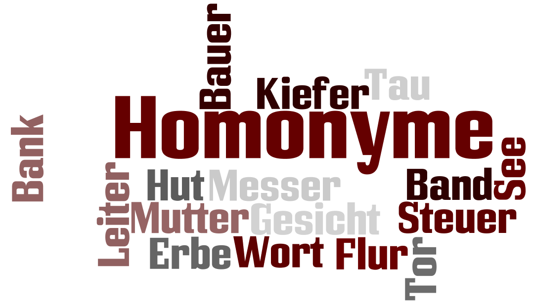 Homonimy w języku niemieckim